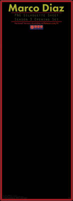 Marco Diaz - S3 Opening Silhouettes Sheet