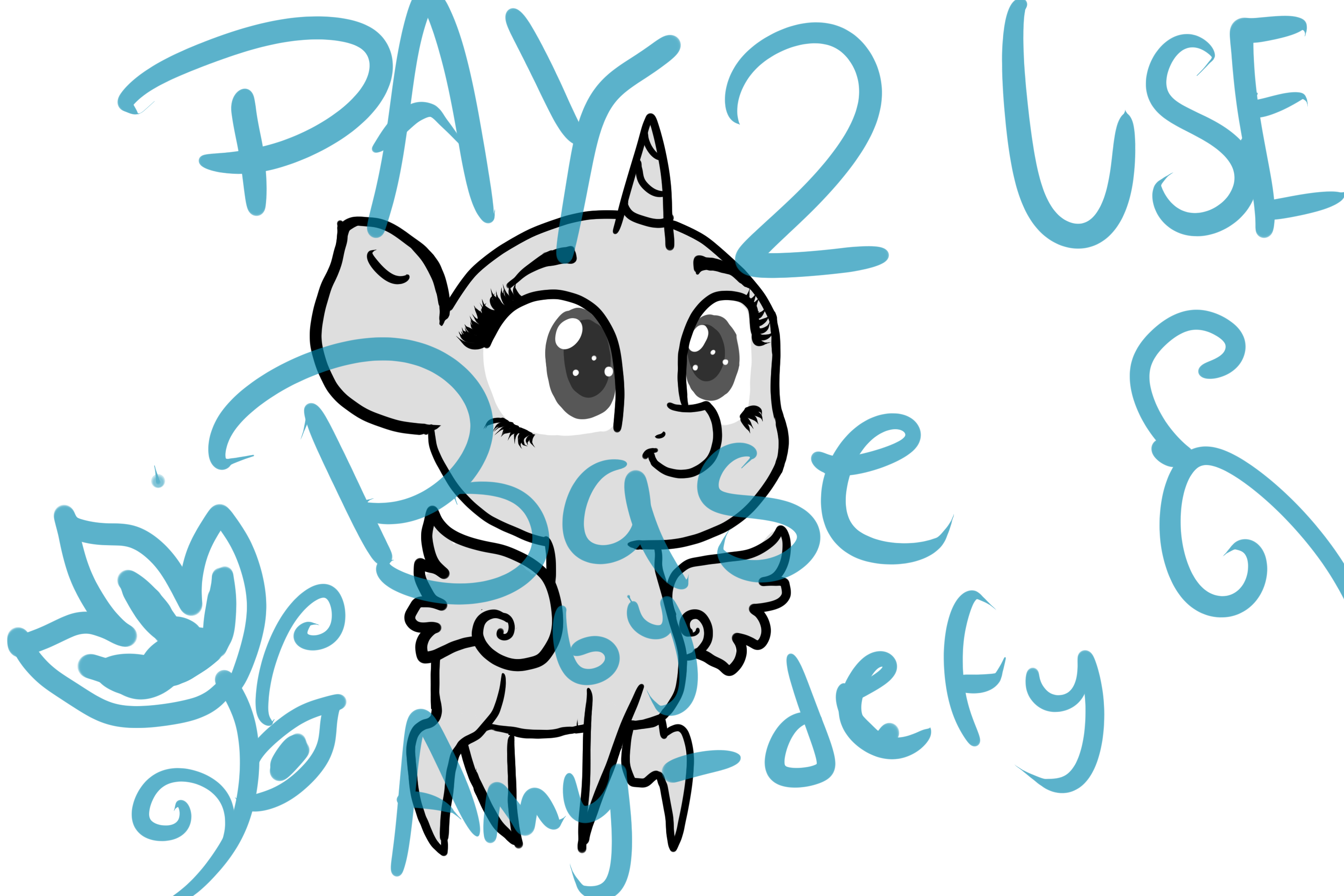 chibi pony base *pay 2 use*LOWERED PRICE!