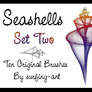 Seashell Brushes Set Two