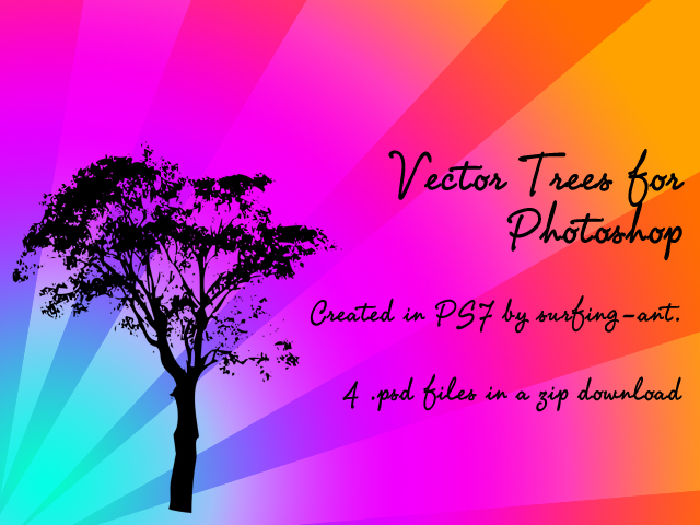 Vector Trees for Photoshop