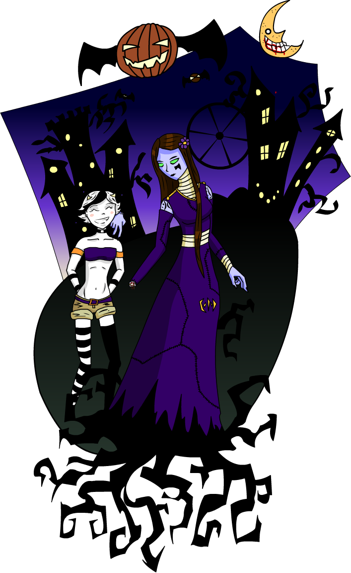 Undead Beauty And Demon Child