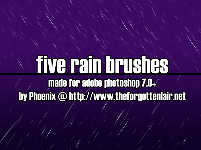 Rain Brushes