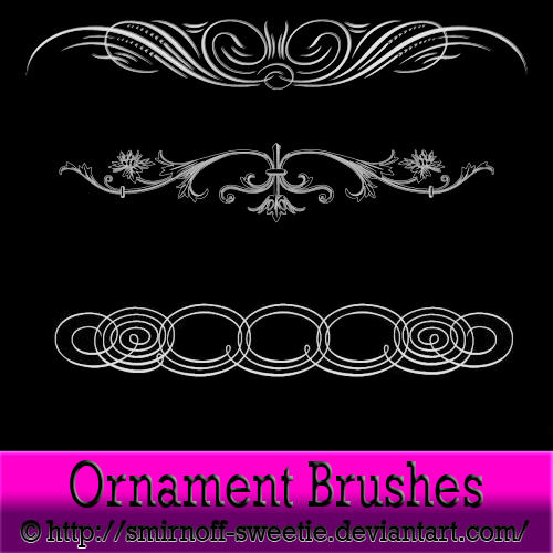 Ornament Brushes by Smirnoff-Sweetie on DeviantArt