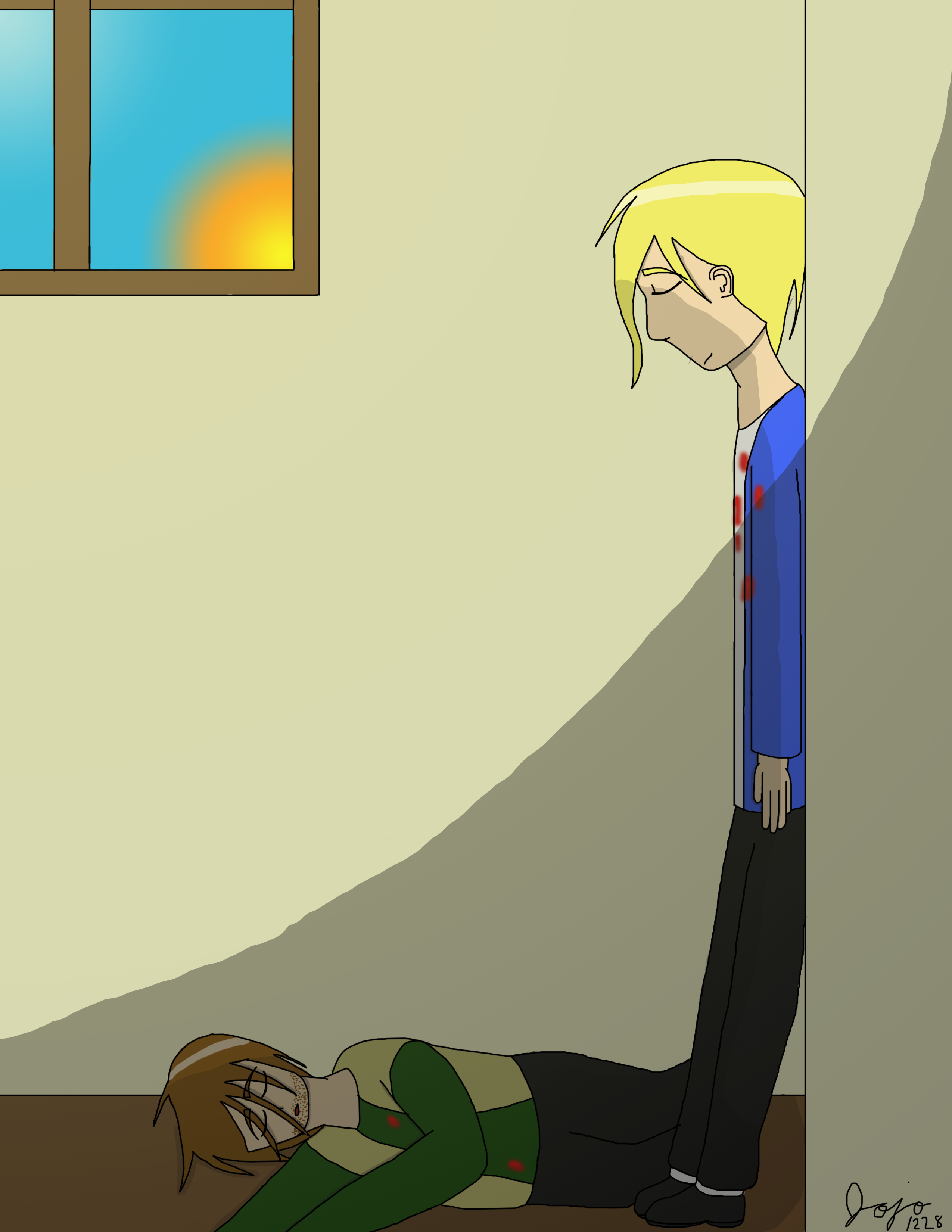 Orestes Fasting, Pylades Drunk by Jojo1228 on DeviantArt