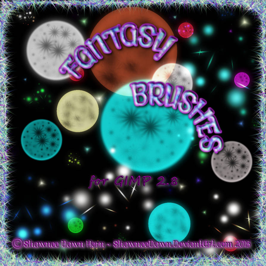 Fantasy Brushes for GIMP by ShawneeDawn on DeviantArt