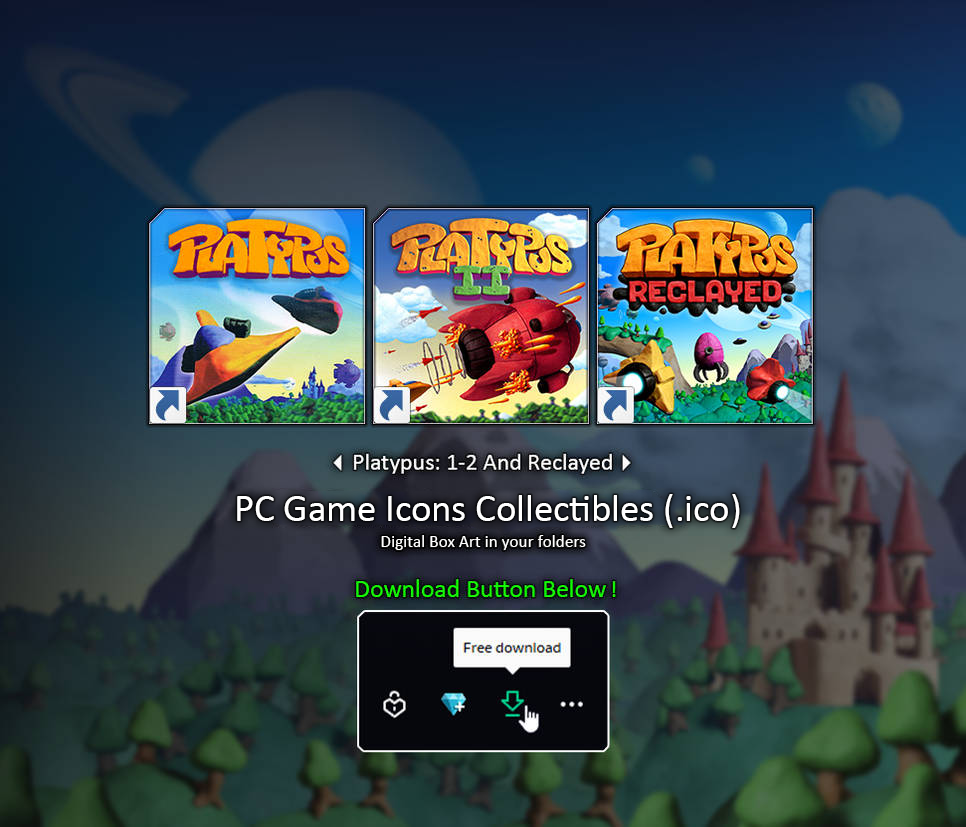 Platyous PC, Fancy Game Icons by JOJO2539 on DeviantArt