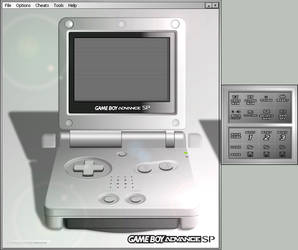 Gameboy Advance SP Skin