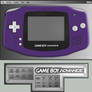 Gameboy Advance Indigo Skin