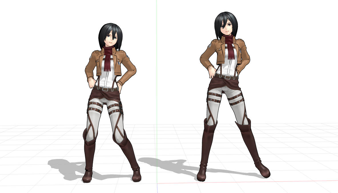 Mikasa Ackerman Kakomiki Bond Fix By Darkirito27 On Deviantart