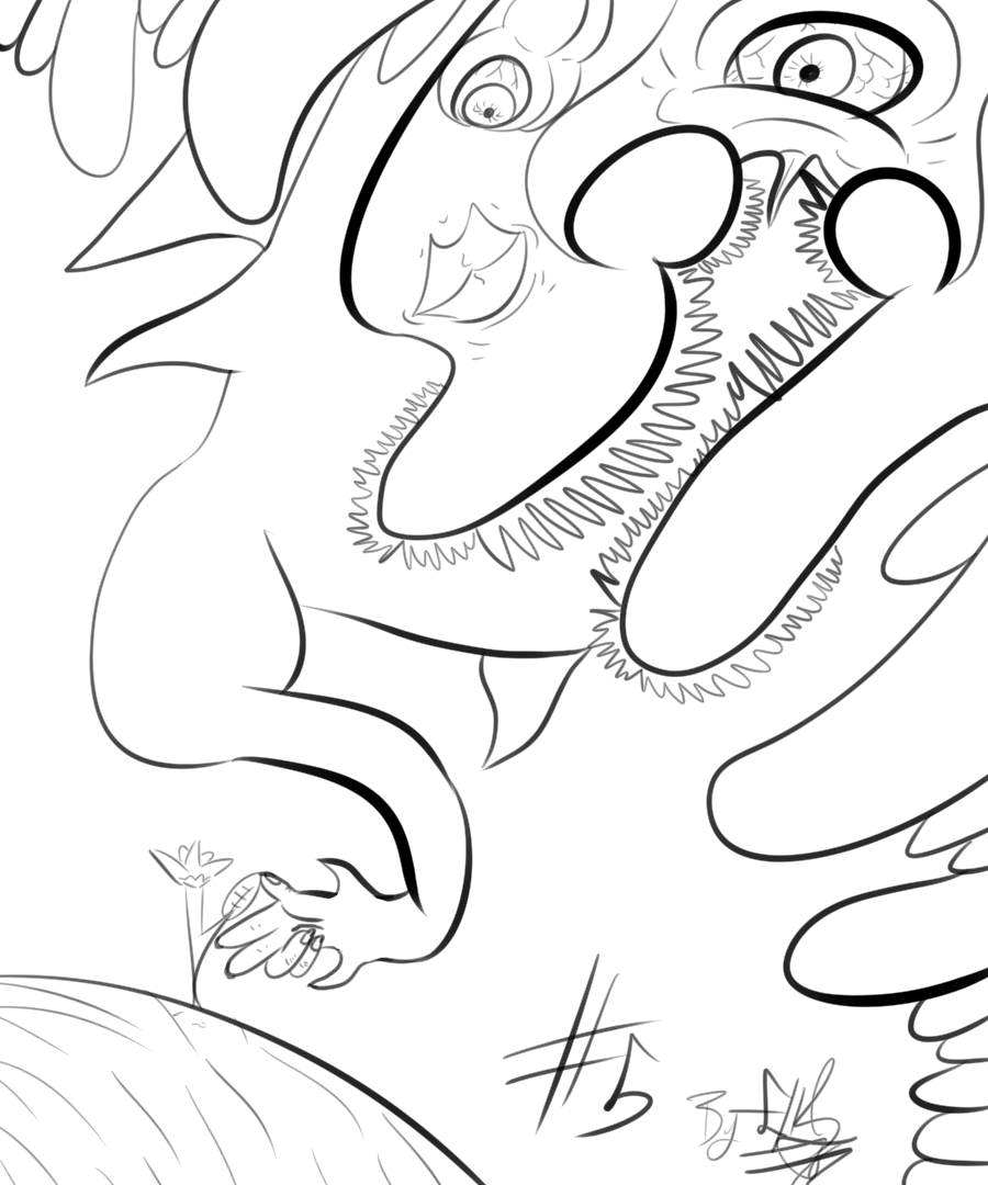 Quick Creature Sketch 5 by masterdyne on DeviantArt
