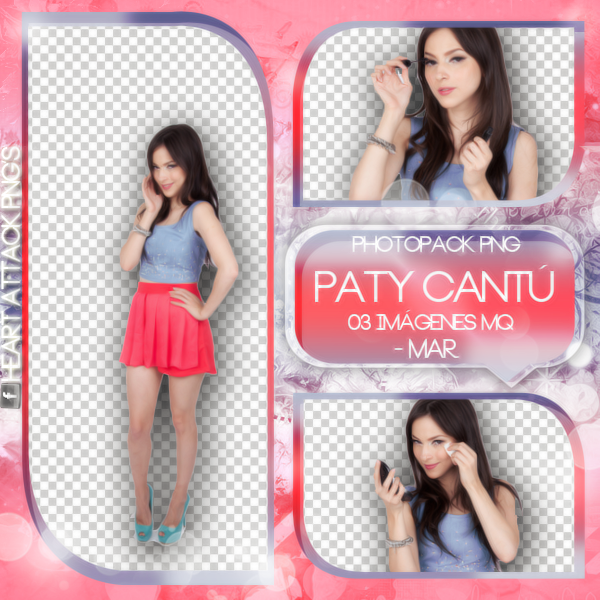 +Photopack png de Paty Cantu.