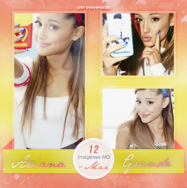 +Ariana Grande photopack.