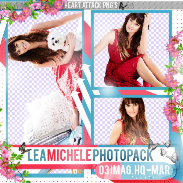 +Photopack png de Lea Michele.