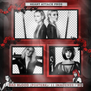 +Photopack png de Bad Blood {POSTERS}