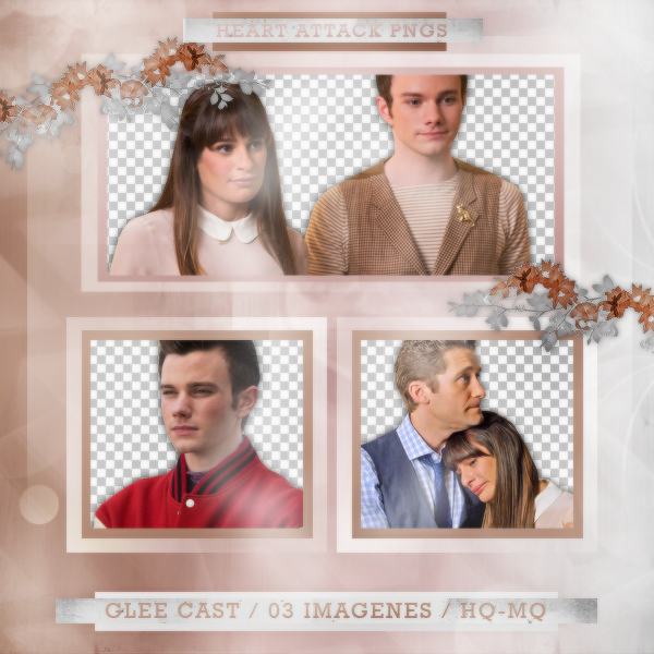 +Photopack png de Glee Cast.