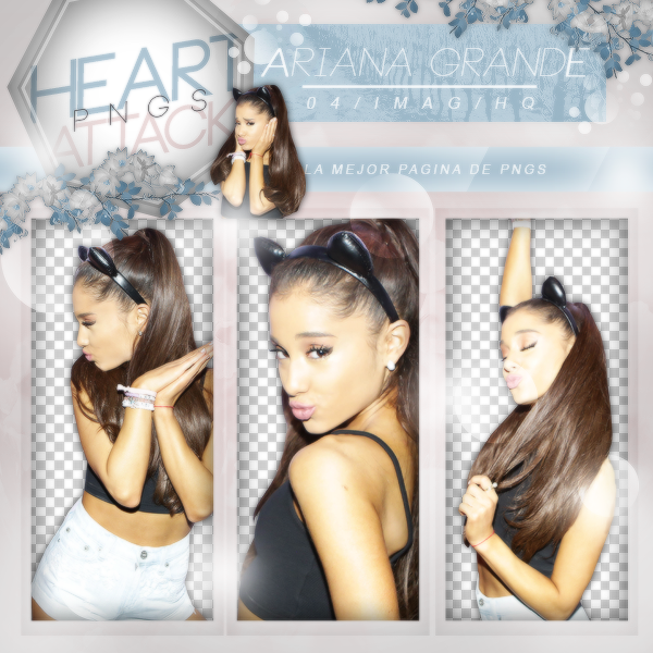 +Photopack png de Ariana Grande.