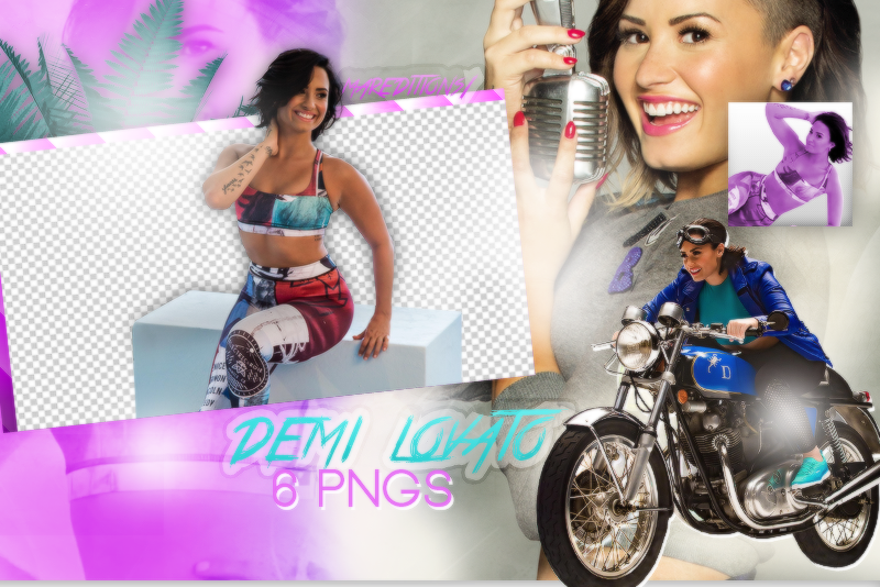 +Photopack png de Demi Lovato.