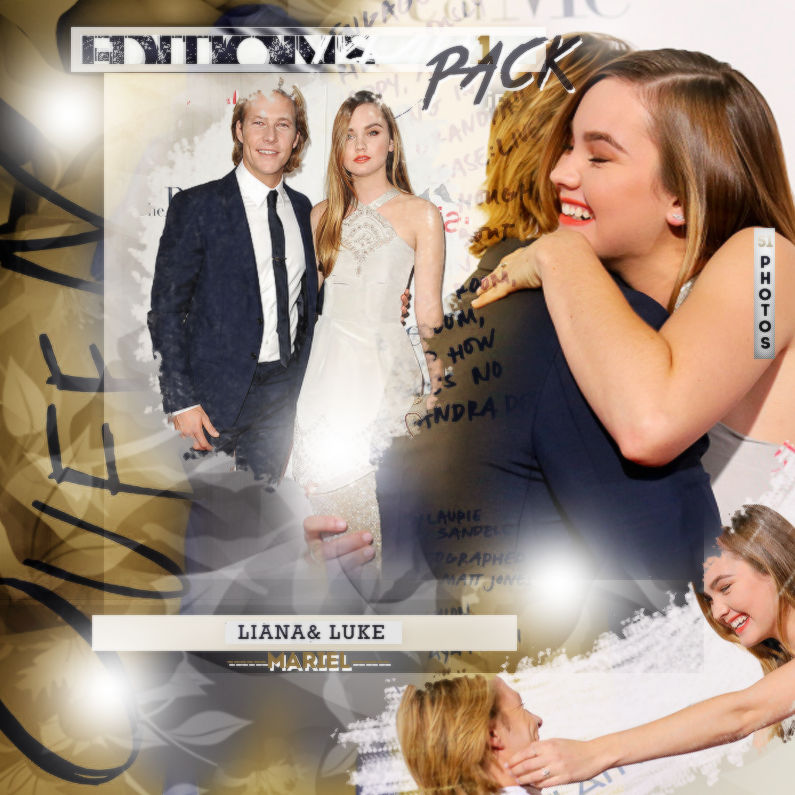 Pack Jpg Liana Liberato Y Luke Bracey By Mareditions1 On Deviantart