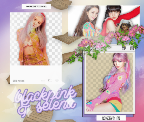 /PACK PNG/ BLACKPINK and SELENA GOMEZ | ICE CREAM. by MarEditions1 on ...