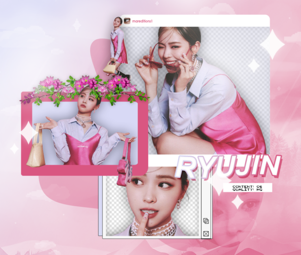 /PACK PNG/ RYUJIN | ITZY | CRAZY IN LOVE. by MarEditions1 on DeviantArt