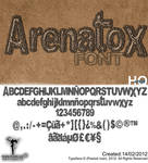 Arenatox font Pawluk