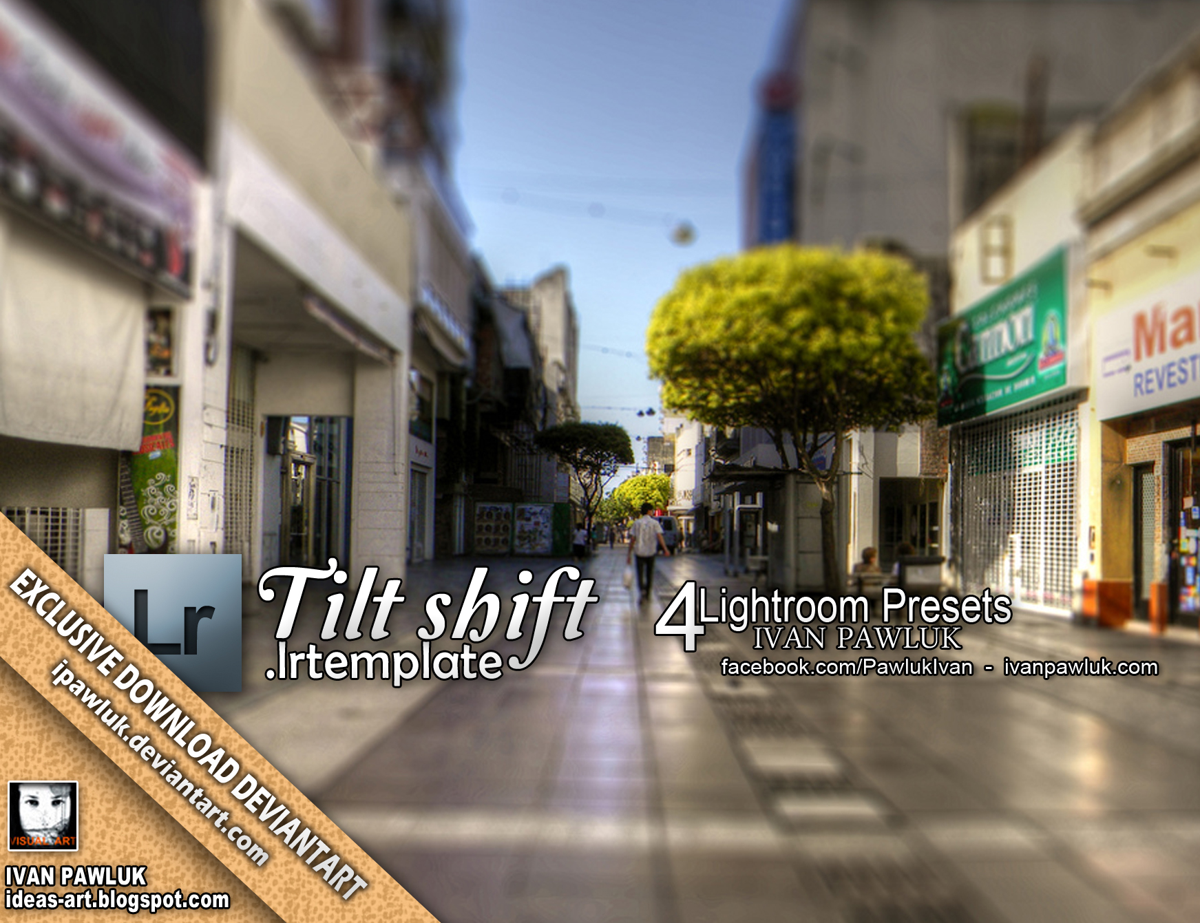 Tilt shift PAWLUK Presets