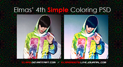 Elmas' Simple Coloring PSD 04