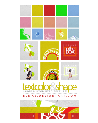 TextColorShape Textures