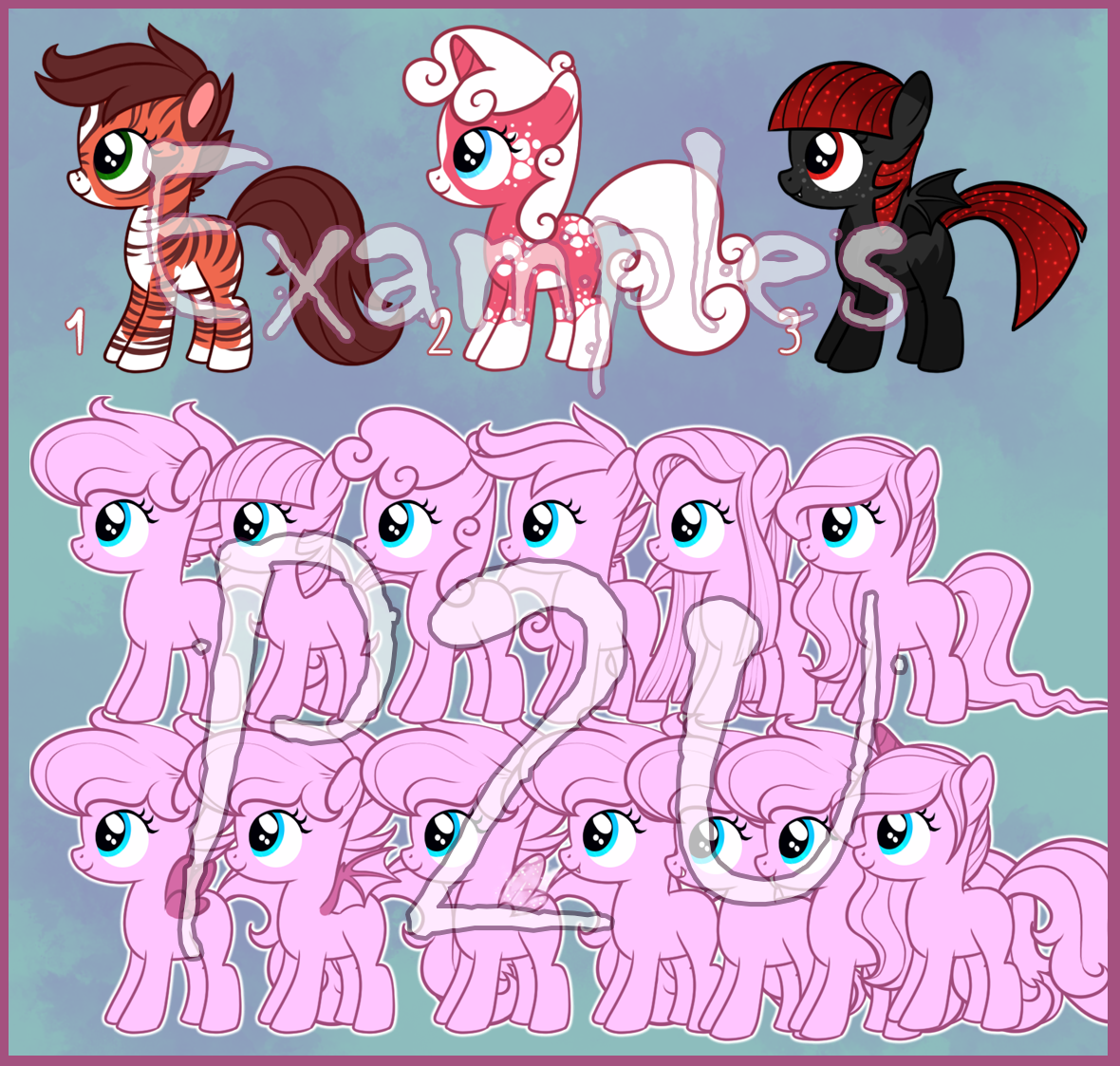 MLP base P2U by Grifforik on DeviantArt