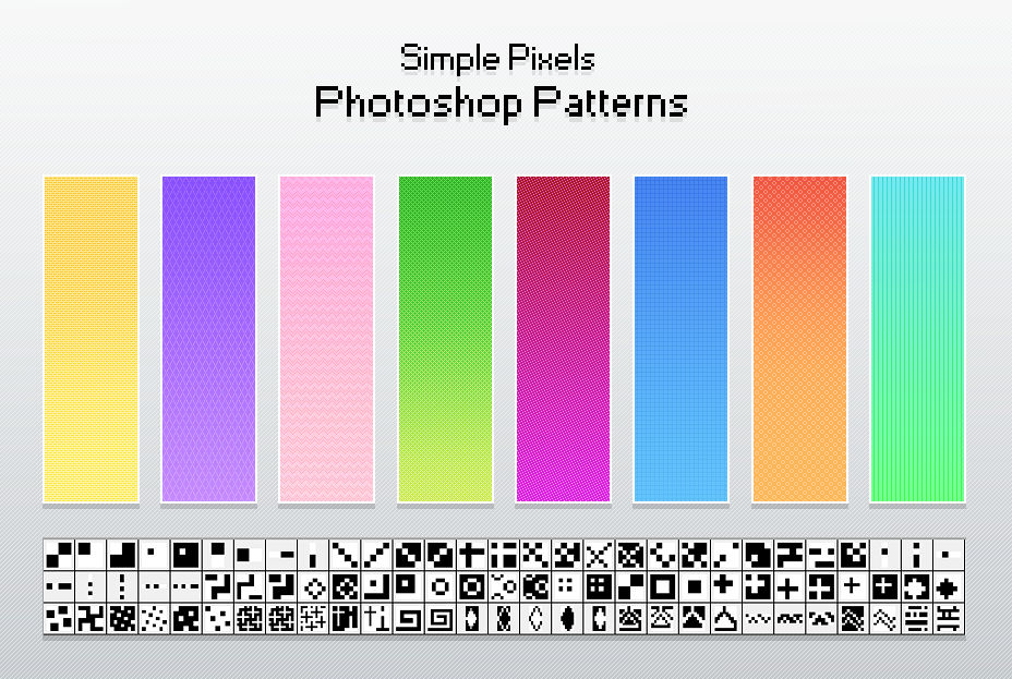 free simple pixels patterns by kakiwa