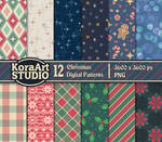Christmas Pattern Pack by Kakiwa