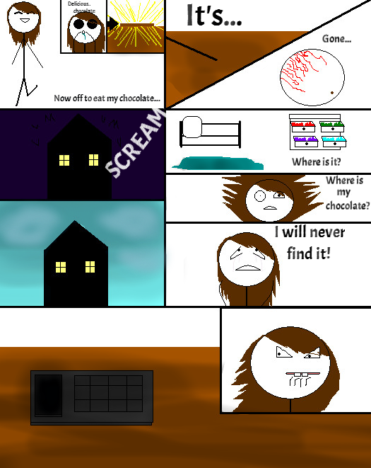 Where's My Chocolate Comic Page 1 (complete) by EvilSnail1 on DeviantArt