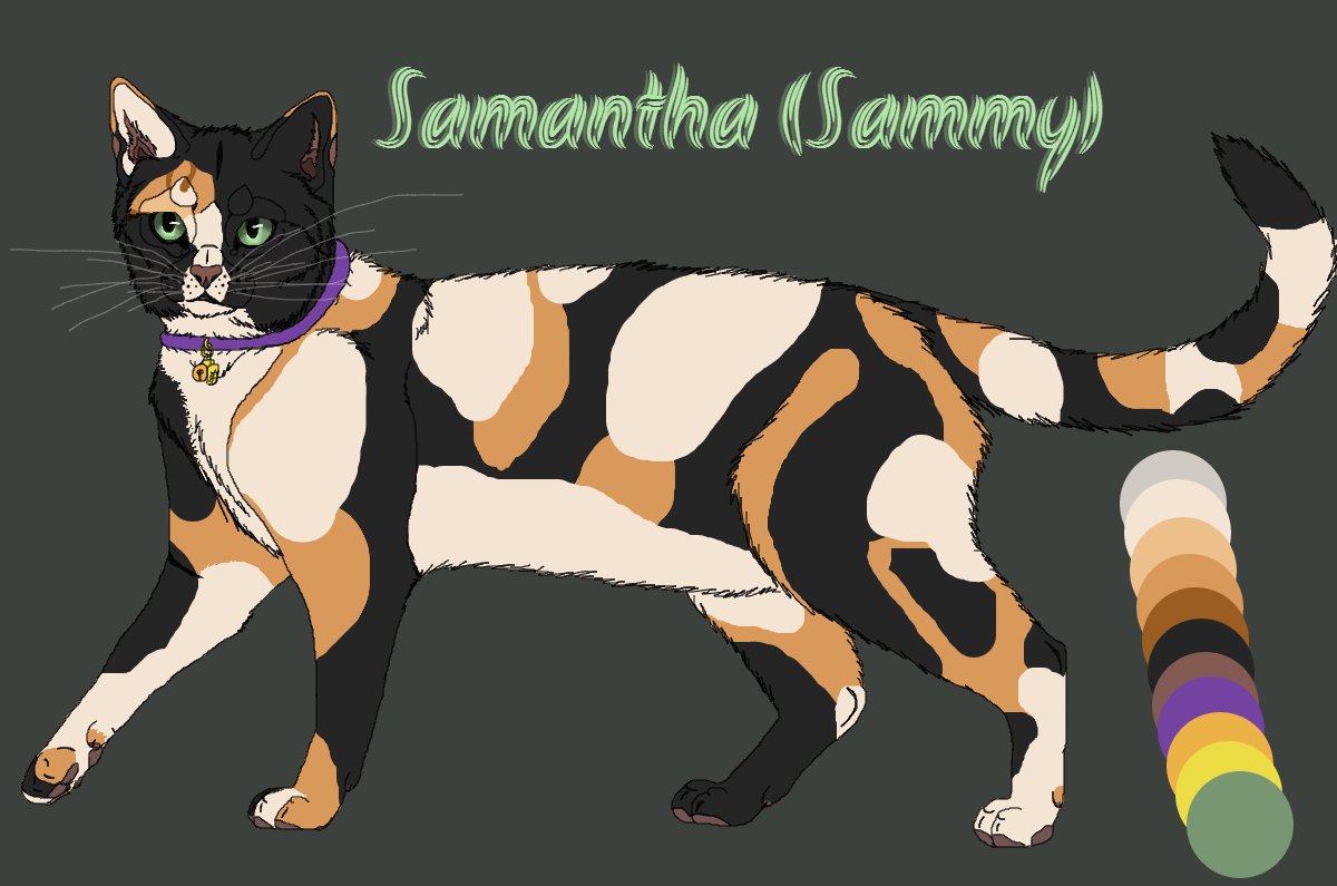 Samantha (Sammy) Ref Sheet *REDESIGN* by EvilSnail1 on DeviantArt