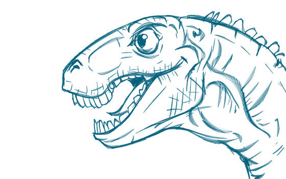 Dino Head 4