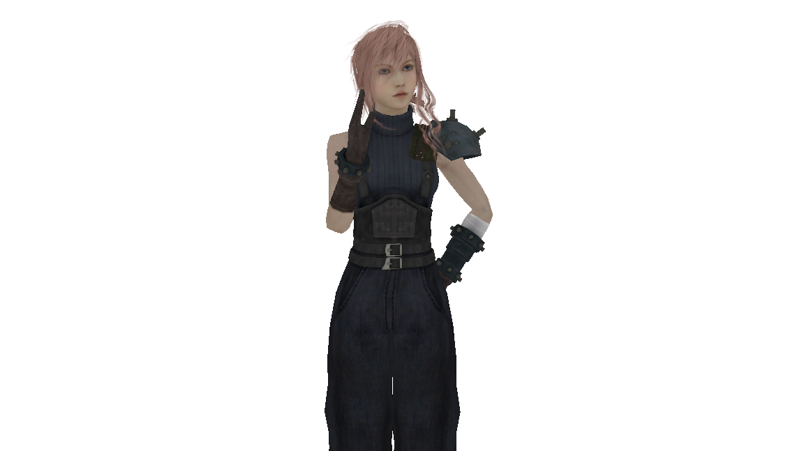 MMD Newcomer - Lightning (SOLDIER 1st Class DLC)