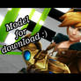 Ezreal MMD model DOWNLOAD