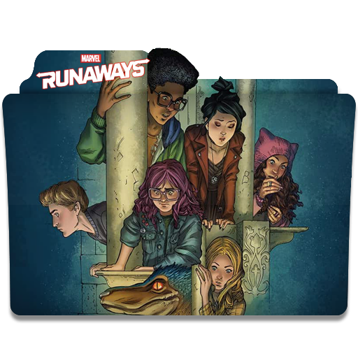 Marvels Ranaways TV Series Folder Icon by luciangarude on DeviantArt