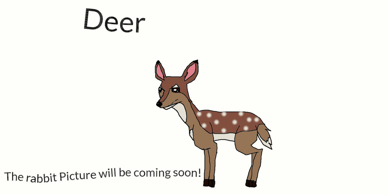 Deer Picture (REQUEST) by UnknownBuddy26 on DeviantArt