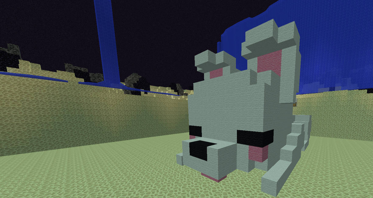 Building Of My Irl Dog Minecraft By Unknownbuddy26 On Deviantart