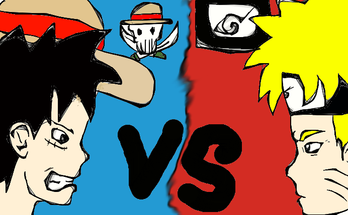 naruto vs one piece :finally battle of anime world by Muhdrabbani on DeviantArt naruto vs one piece :finally battle of anime world by Muhdrabbani on DeviantArt