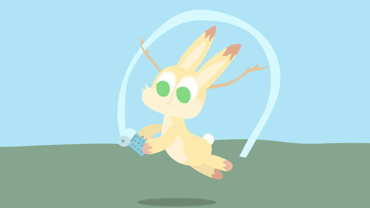 Jackalope Jump Animation By Yoshigreenwater On Deviantart Unique jackalope jumping posters designed and sold by artists. deviantart