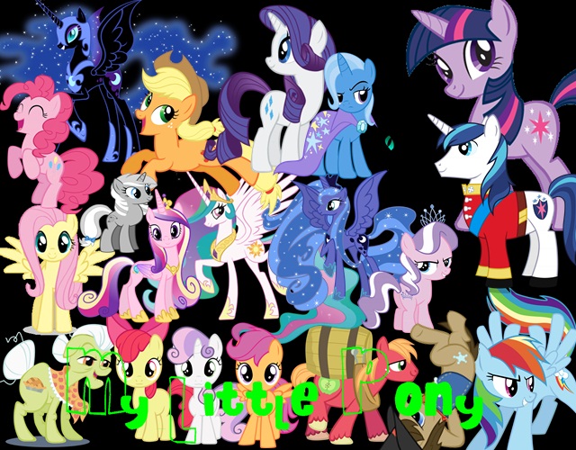 My Little Pony PNG PACK by SashaDeNile on DeviantArt