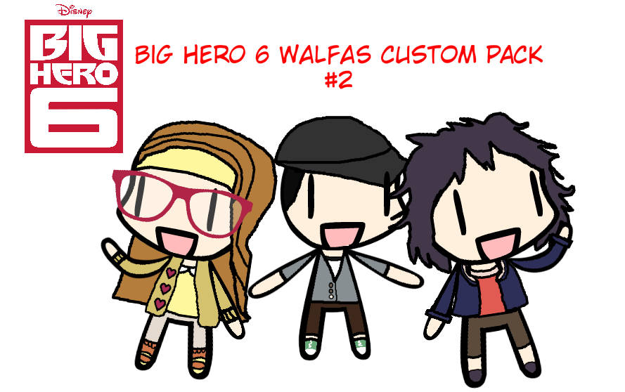 Big Hero 6 Walfas Custom Pack #2 by BittyHeart on DeviantArt