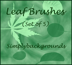 Leaf Brushes Set 1