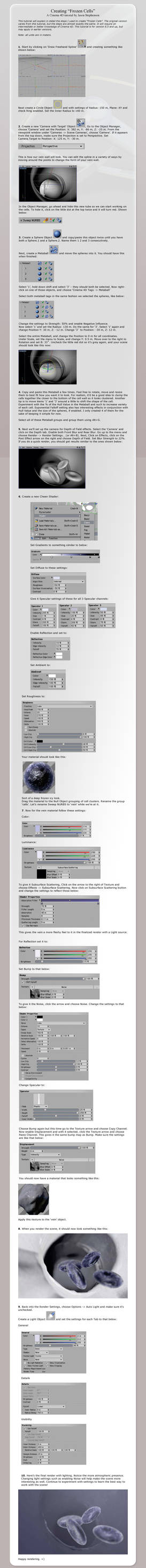 Frozen Cells Tutorial