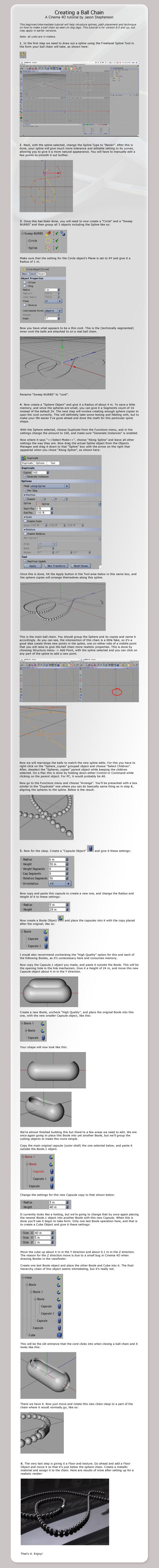 Ball Chain Tutorial