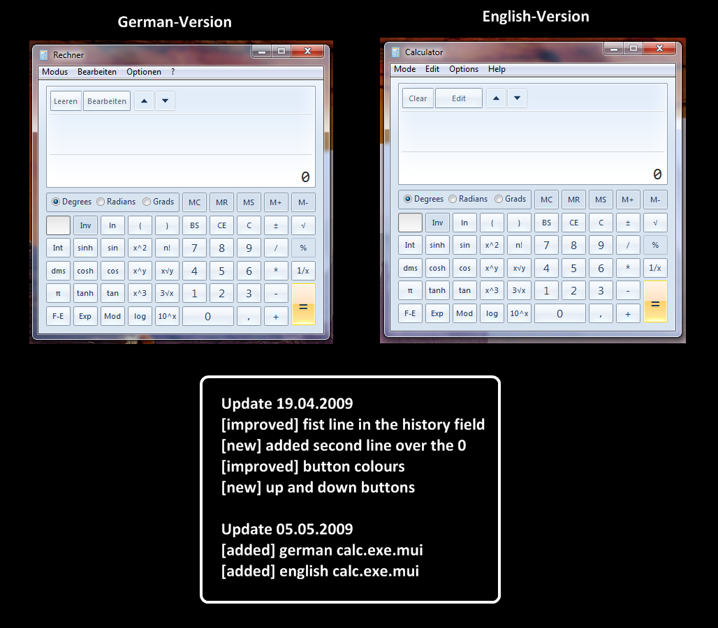 Windows 7 Calculator US + DE by xantic21 on DeviantArt