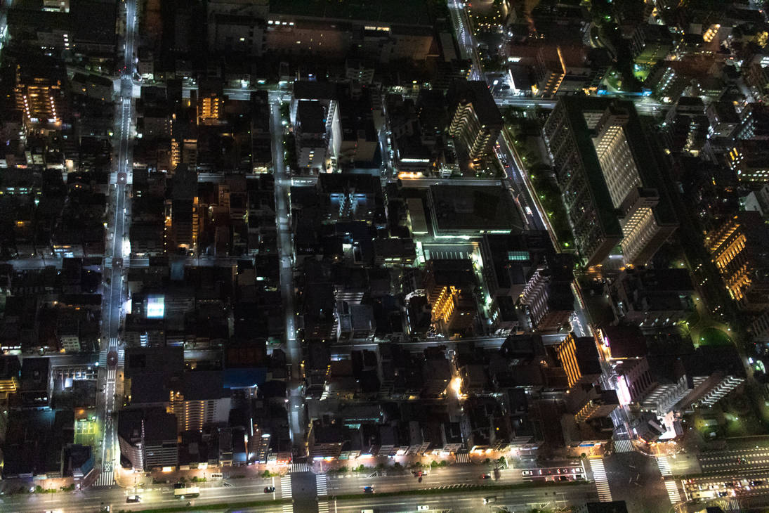 Tokyo by night by Psyrax on DeviantArt