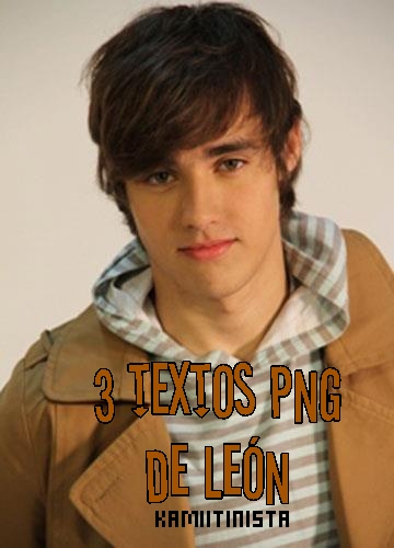 Textos png de Leon