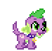 Equestria Girls - Spike idle